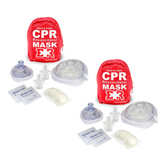 Ever Ready First Aid CPR mask for adults and infants with secure fit and one-way valve.