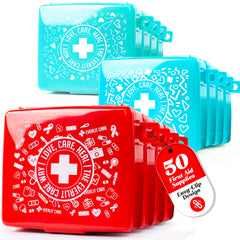 EVERLIT CARE Pocket-Aid compact hard-shell case ready for travel.