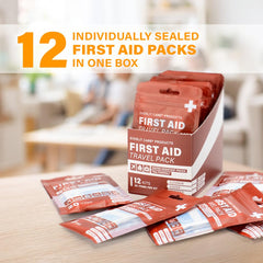 EVERLIT CARE Travel Bandage Pack waterproof-design keeps contents dry during adventures