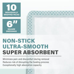 EVERLIT dressing sterile individual-pack, ideal for travel first aid kits.