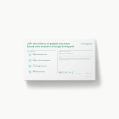 Everlywell lab analysis process in a CLIA-certified lab ensures quality.