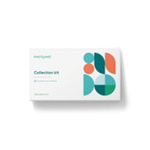 Everlywell thyroid test kit packaging for convenient at-home initiation of testing.