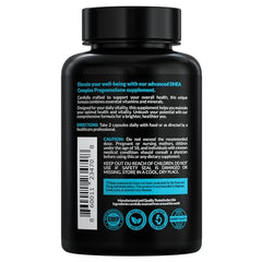 Everyday Nutrition DHEA ingredients label shows key actives.