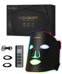 EVFOFO LED Face Mask front view for at-home facial light therapy sessions.
