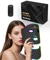 EVFOFO red light facial mask with remote control for convenient at-home sessions