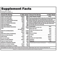 EVL Advanced capsules closeup highlighting easy-to-swallow capsules for daily energy.