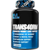 EVL Trans4orm thermogenic bottle promoting steady energy for workouts.