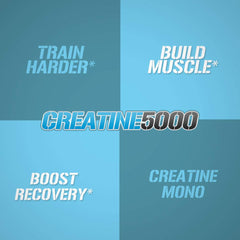 Evlution Creatine5000 glass with mixed powder after training