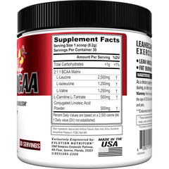 Evlution Lean BCAA Powder pour demonstrates quick hydration during workouts.