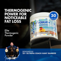 Evogen Evoburn capsules closeup showing smooth texture for daily use
