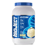 Evogen Isoject vanilla bottle highlighting ultra-pure protein for clean recovery