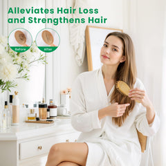 EVOKE OCCU Rosemary Oil scalp massage demonstrating application