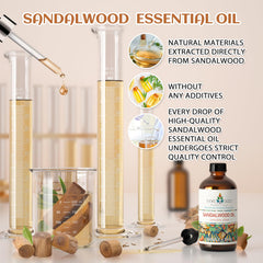 EVOKE OCCU sandalwood oil adds fragrance to candles and perfumes