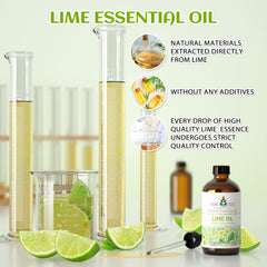 Evoke Occu Pure Lime oil dropper enables precise blending with carriers.