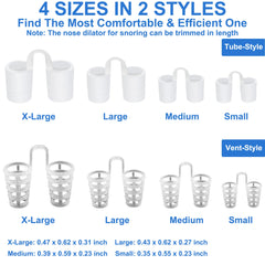 EXCYINSI nasal dilators hard style firmer airflow for sleep