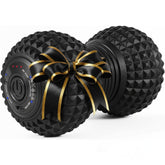 EXELLEON peanut massage ball side view highlights compact portability for travel