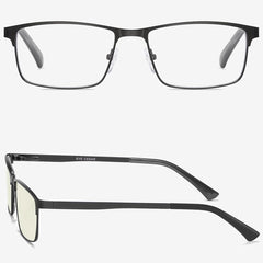 EYECEDAR tinted blue light lenses help reduce eye strain during screen time.