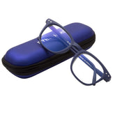 EYEGUARD kids blue light blocking glasses front view may reduce glare during screens