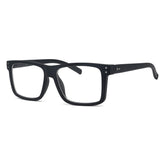 Eyekepper oversized square reading glasses in black, versatile for daily reading.