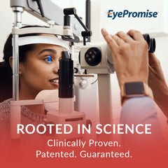 EyePromise DVS ingredient label highlights zeaxanthin and lutein.