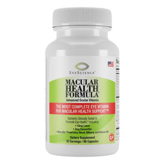 EyeScience Macular Health bottle front view for daily eye support
