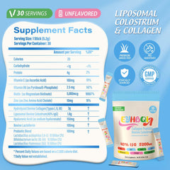 EYHBQIA hyaluronic acid collagen blend being mixed for hydration.