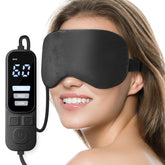 Ezona heated eye mask cover on a surface with soft fabric for gentle wear