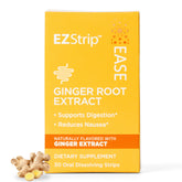 EZStrip Ease ginger strip pack for on-the-go digestion support