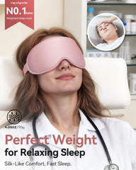 FACEMOON diseño 3D ergonómico sin presión sobre los ojos.