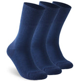 Facool diabetic socks with wider foot fit for comfortable all-day wear.