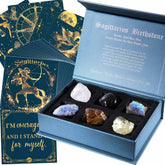 Faivykyd Sagittarius crystal set ready for birthday energy and focus.