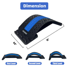 FAJAERNY Back Stretcher includes magnetic and massage points for targeted feel