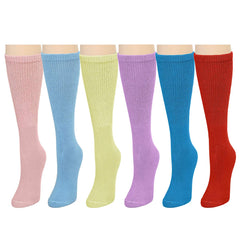 Falari Women Diabetic Socks show loose-fit top for all-day comfort.