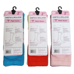 Falari Women Diabetic Socks with non-irritating toe seams minimize irritation during wear.