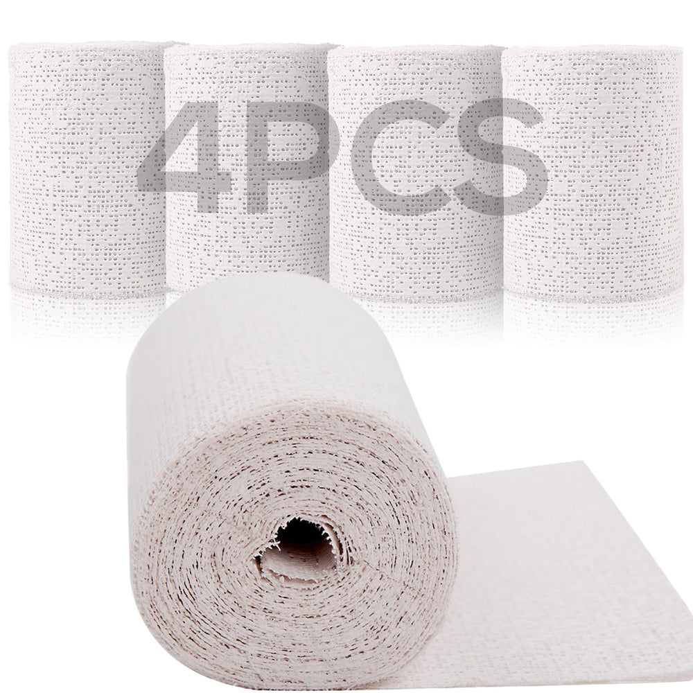Falling in Art plaster roll masks showing skin-safe material ideal for creative mask making.