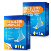 FANSHI gel blister bandages Variety Pack protects heels, toes, and joints on the go.