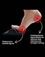 Fasciitis Fighter EVA foam comfort supports gentle, fatigue-reducing foot sessions