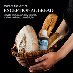 Fast Easy Bread soy lecithin liquid emulsifier for smooth batter.