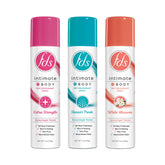 FDS Intimate Deodorant Spray Shower Fresh 2oz bottle for all-day freshness.