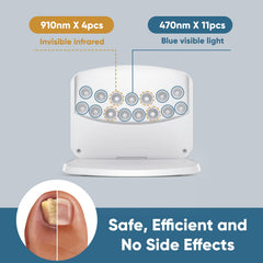 FEIGOMA nail fungus light device side view highlighting compact home-use design