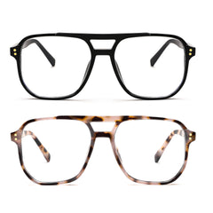 FEISEDY blue light blocking glasses front view for screen protection and comfort