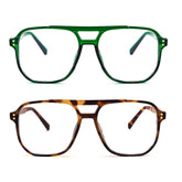 FEISEDY blue light blocking glasses front view for reduced screen fatigue.
