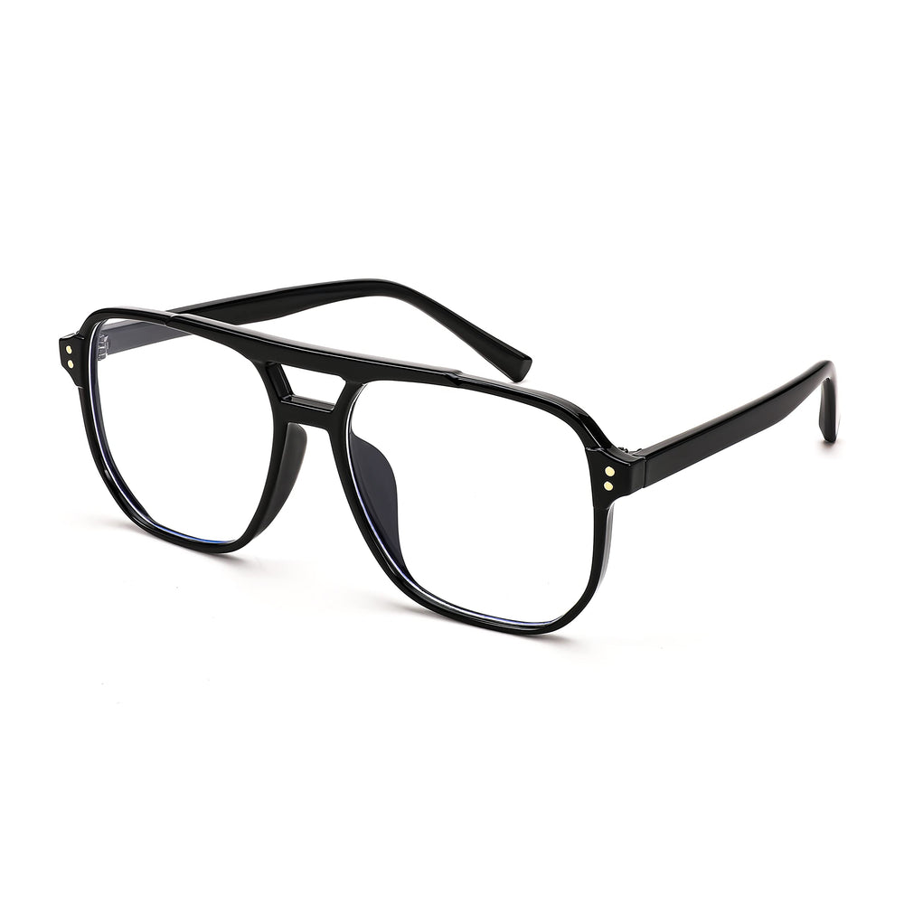 FEISEDY blue light blocking glasses front view reduces eye strain during screen time