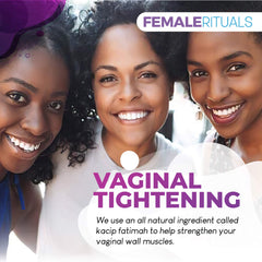 Female Rituals Yoni Balance Pills label details ingredients