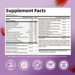 Femmetra Artichoke and Dandelion blend image highlighting bile support