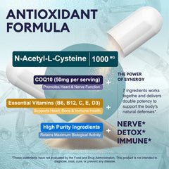 Femmetra NAC label close-up showing ingredients for wellness