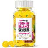 Femnergy feminine balance gummies bottle showing daily comfort support