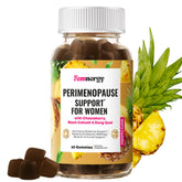 Femnergy Perimenopause Gummies bottle front signals daily hormonal support
