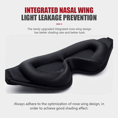 FengXinZi Sleep Mask with adjustable strap fits most users securely.