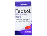 Feosol Bifera bottle front shows complete iron formula for daily support